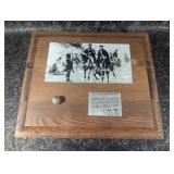 Revolutionary War Musket Ball Box with Contents