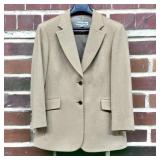 Ladies Barrie Pace Camel Hair Coat Made in Canada