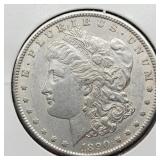 1890 S BU MORGAN SILVER DOLLAR