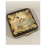 Vintage Petit Point Compact