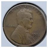 1922 D LINCOLN WHEAT PENNY VG