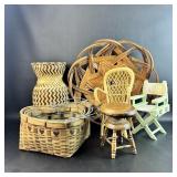 Doll Furniture w/ Baskets