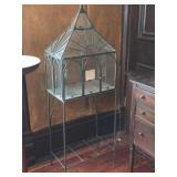 Modern Glass Terrarium on Stand