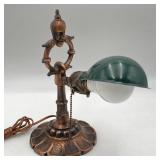 Vintage Rembrandt Genie Devil Head Desk Lamp