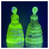 Summit Art Uranium Glass Melanie Southern Belle