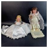 2 Madame Alexander Bride Dolls One Needs