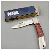 NEW NRA FOLDING KNIFE