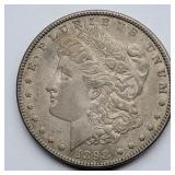 1898 MORGAN SILVER DOLLAR AU+