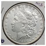 1886 MORGAN SILVER DOLLAR