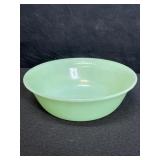 JADEITE FIRE KING BOWL 8ï¿½ WIDE 23/4ï¿½