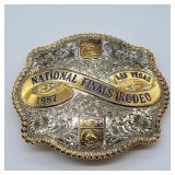 1987 LAS VEGAS NFR LIMITED EDITION #1700 BELT