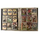 Over 150 football cards