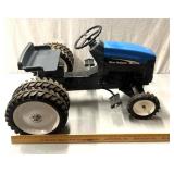 New Holland, TM175 Ertl pedal tractor with duels