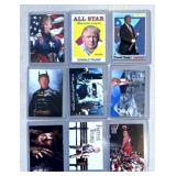 9 Donald Trump custom trading cards