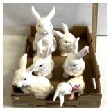 Rabbit figurines