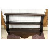 31ï¿½ wide wall hanging shelf