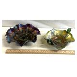 Carnival glass dishï¿½s