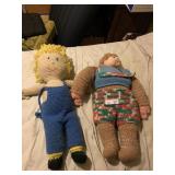(2) Dolls Knitted