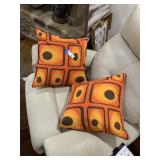 (2) Throw Pillows