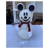 Mickey Mouse Snowman