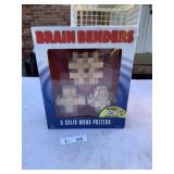 Brain Benders Wood Puzzles