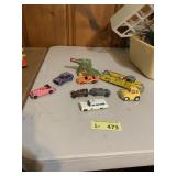 Vintage Toy Cars, etc