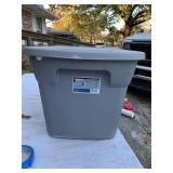 18gal Plastic Storage Tote (stock photo)