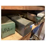 Empty Tool Boxes, Brass Fittings, etc