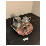 Pewter Tea Set