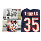 Anthony Thomas #35 "A-Train" Signed Bears Jersey &