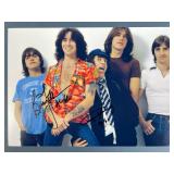 AC/DC Photograph Signed by Bon Scott & Angus Young