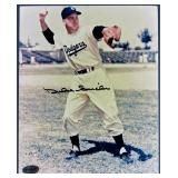 Duke Snider Signed Brooklyn Dodgers Photograph