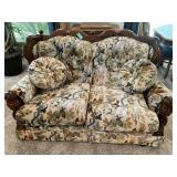 Country Style Velveteen Love Seat!!