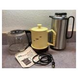 3 Vintage Coffee Pots/Thermos