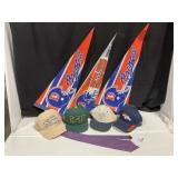 Broncos Pennants, Hat & Tie, CSU Hat, Souvenir