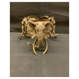 Bronze Elephant Tusk Stand - Made by Doug VanHowd