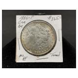 1886-P Morgan Silver Dollar