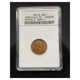 Graded 1938-S/S/S Wheat Head Penny-RARE