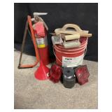 Fire Extinguisher, Bow Saw, Flashers & More!