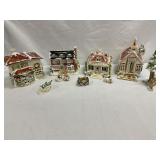 *RARE* William Brockmann Ceramic Christmas Village