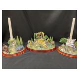 Danbury Mint 3-Pc Nativity Scene