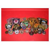 Collection of Police Patches & Challenge Coins