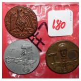 Original Nazi Badges, lot of three, NSDAP 1934