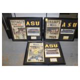 3 Appalachian State National Championship Framed