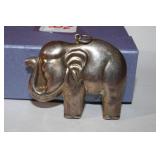 .925 Sterling Elephant Pendant approx 2" tall and