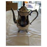 Silver Plated Teapot - 10"