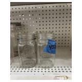 (4) Samco Pint Jars