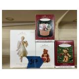 (4) Hallmark Ornaments