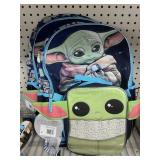 (2) Sets of Mandalorian back pack w/ lunch bag