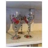 Wine glasses